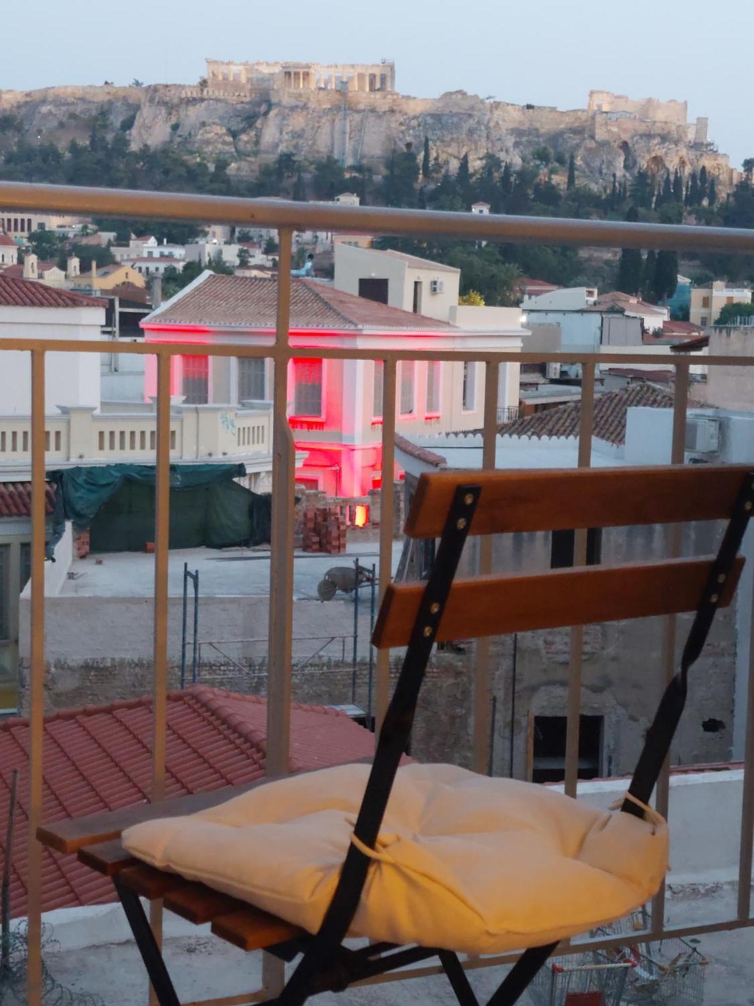 Luxury Apartment Overlooking The Citadel Of Tsakas Athene Buitenkant foto